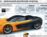 "Marussia" - российский спорткар, который назвали инновационным