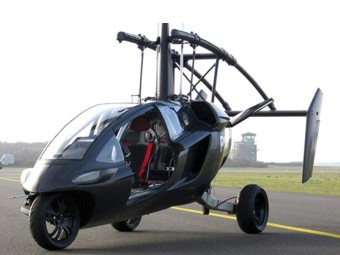 PAL-V - гибрид автомобиля и одноместного вертолета